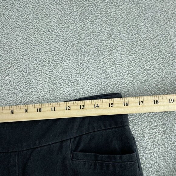 Soft Surroundings Womens Black Slim Fit Pants Size M  0960 - Picture 5 of 10